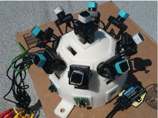 The camera rig used for celestial imaging