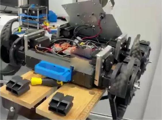 Inside the chassis